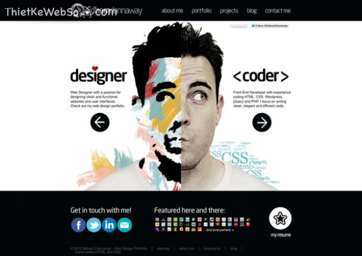 Thiết kế website cá nhân tại Hóc Môn
