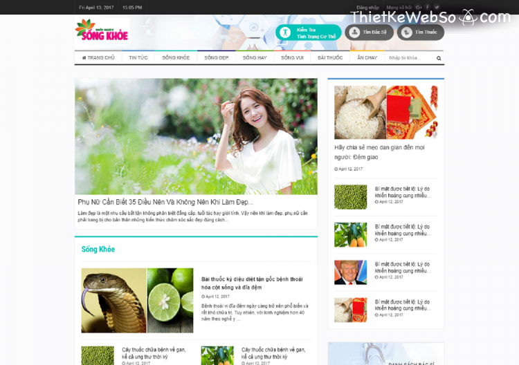 Thiết kế website tin tức tại Bình Phước