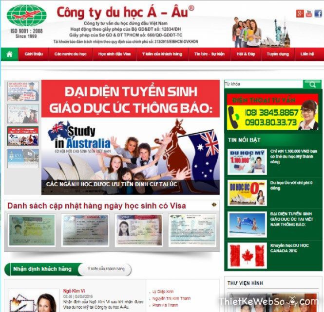 Lưu ý khi thiết kế website giáo dục