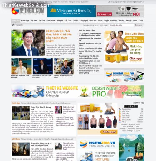 Thiết kế website tin tức tại quận Gò Vấp