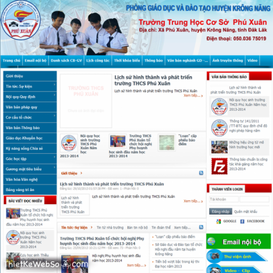 Thiết kế website giáo dục tại quận 8
