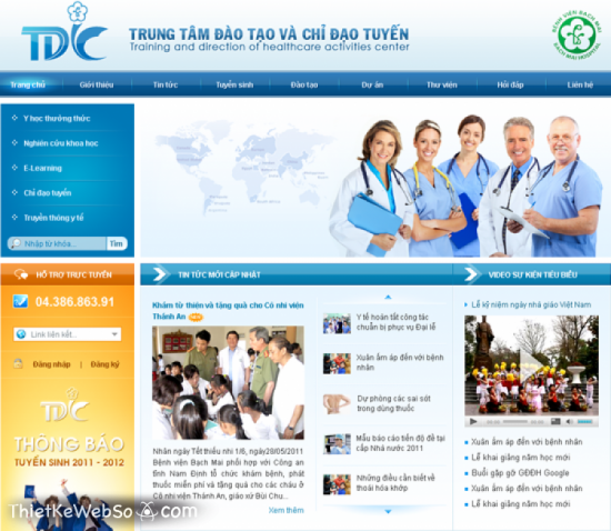 Thiết kế website giáo dục tại quận 6