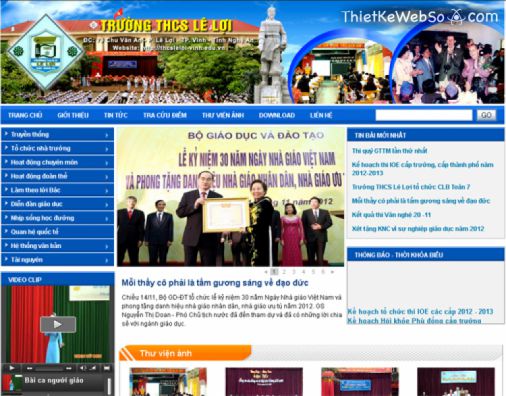 Thiết kế website giáo dục tại quận 2