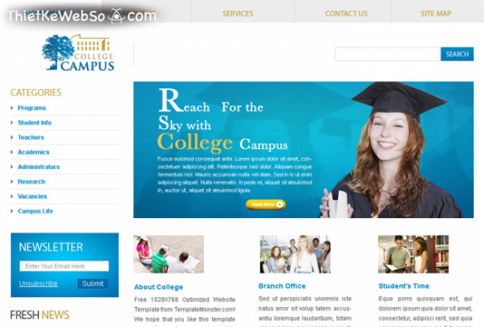Thiết kế website giáo dục tại quận 4