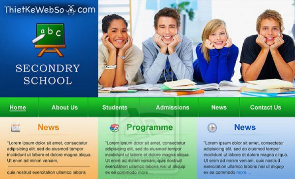 Thiết kế website giáo dục tại quận 5