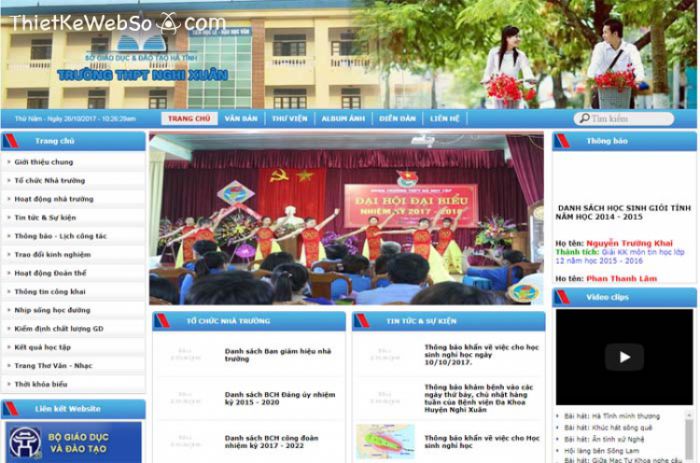 Thiết kế website giáo dục tại quận 5