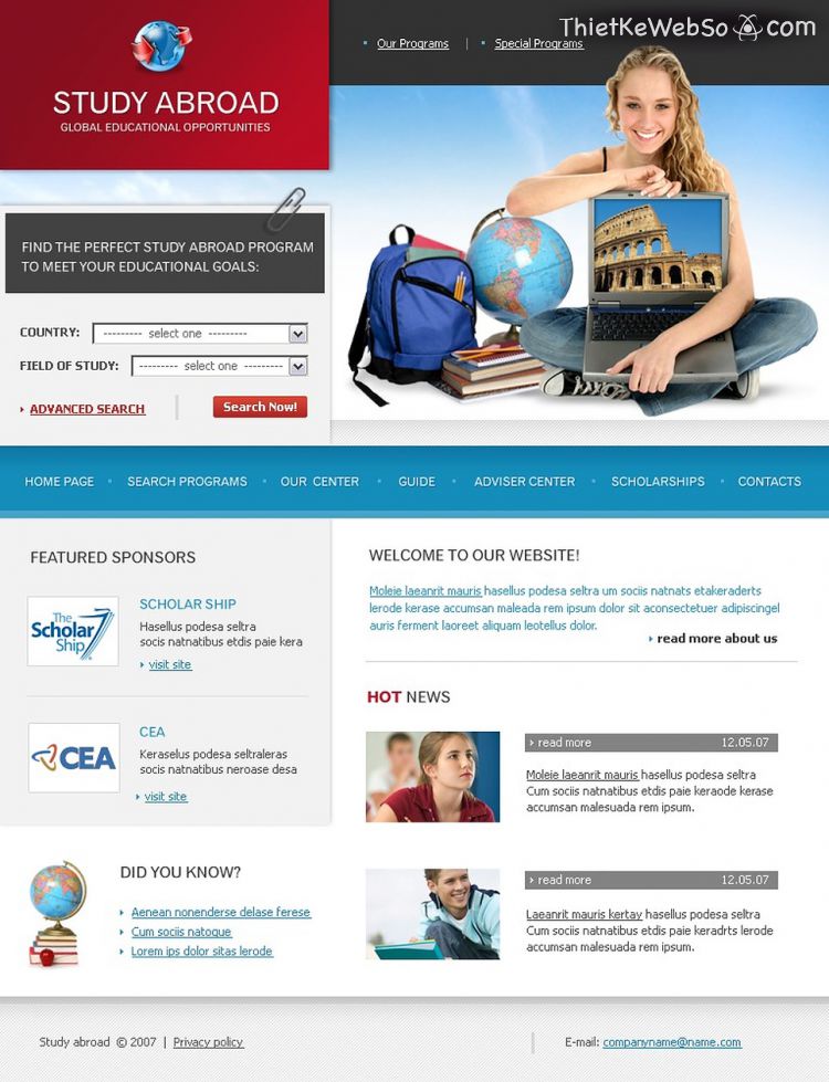 Thiết kế website giáo dục tại quận Bình Thạnh