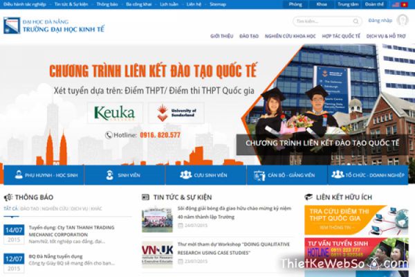 Thiết kế website giáo dục tại quận Gò Vấp