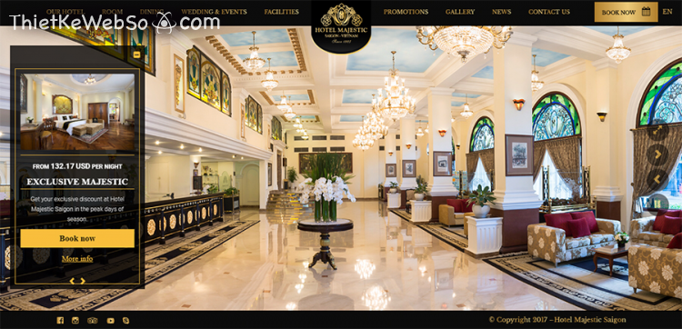 Tại sao nhà hàng - khách sạn nên có website riêng cho mình
