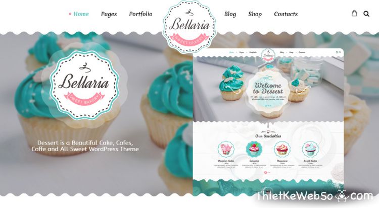 Thiết kế website cho tiệm bánh tại quận 9