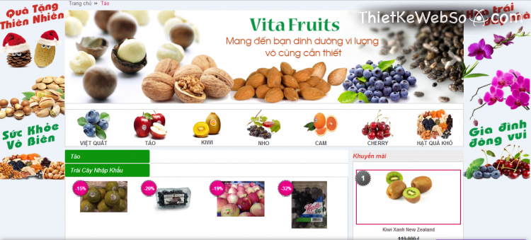 Thiết kế website cho tiệm bánh tại quận Bình Tân