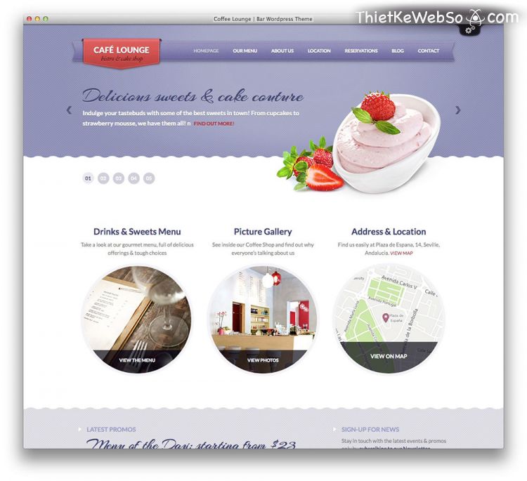 Thiết kế website cho tiệm bánh tại huyện Hóc Môn
