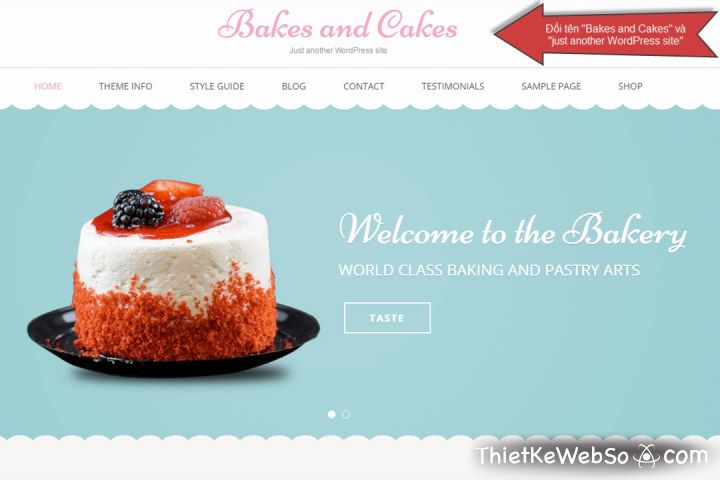 Thiết kế website cho tiệm bánh tại huyện Hóc Môn