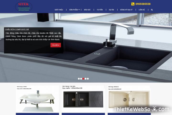 Thiết kế website kinh doanh vật liệu xây dựng tại quận Tân Bình