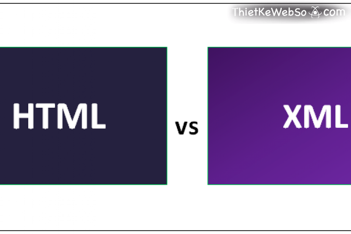 Phân biệt giữa XML và HTML