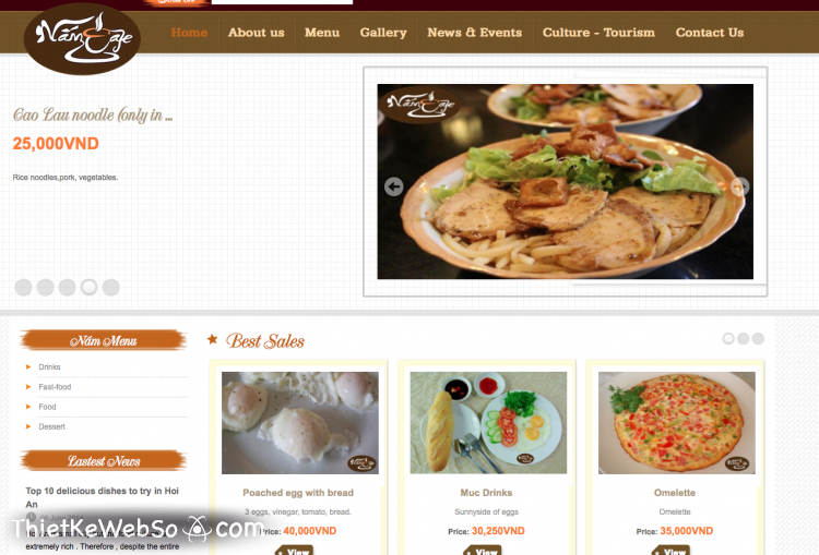 Những tính năng cần có khi thiết kế website nhà hàng