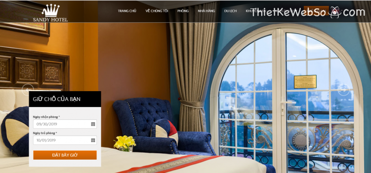 Đơn vị thiết kế website khách sạn chuyên nghiệp