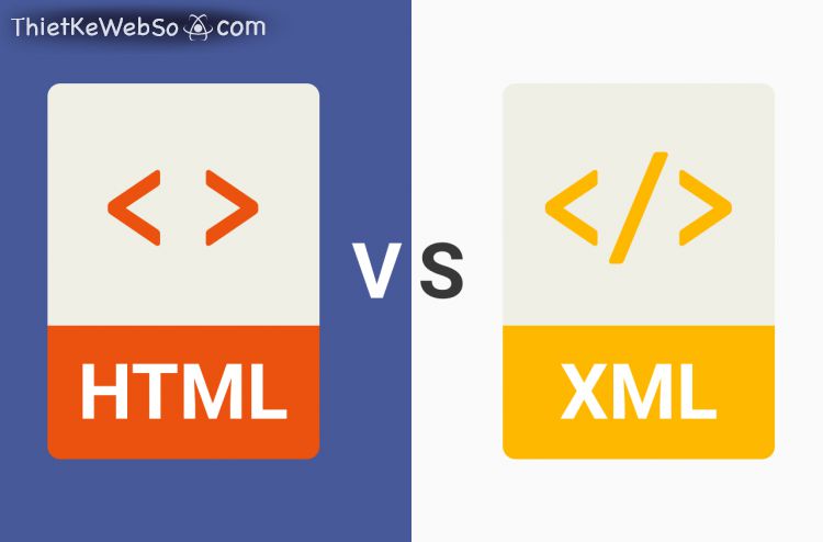 Sự khác nhau giữa HTML và XML