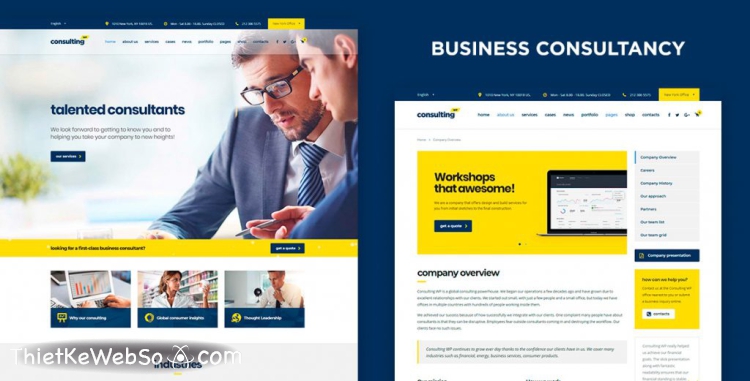 Công ty thiết kế website giới thiệu doanh nghiệp uy tín