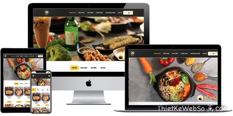 Công ty thiết kế website nhà hàng & đặt món Online
