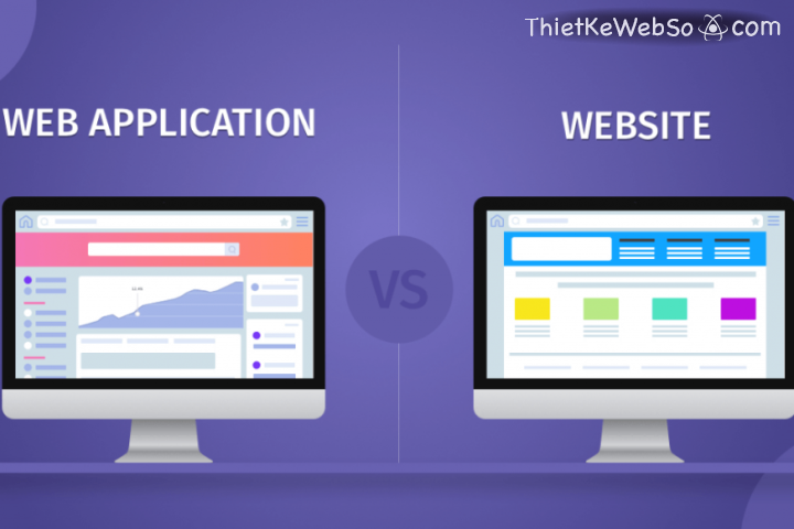Sự khác nhau giữa web app và website