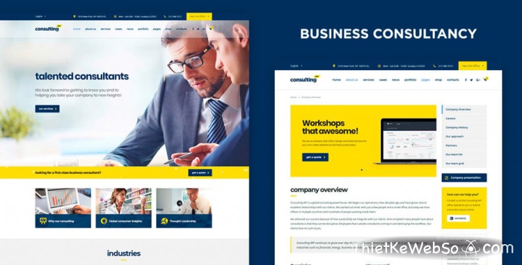 Công ty thiết kế website giới thiệu doanh nghiệp HCM