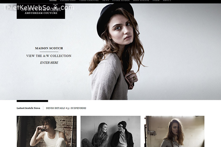 Công ty thiết kế website thời trang đẹp