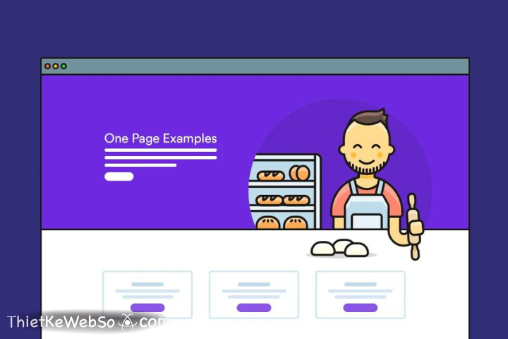 One-page website là gì?