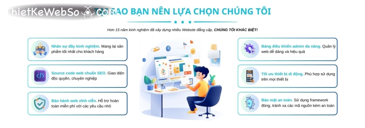 Lựa chọn giải pháp thiết kế website mới hay source code có sẵn?