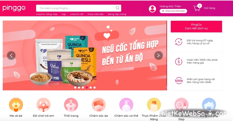 Dịch vụ thiết kế website chất lượng cho ngành bán lẻ