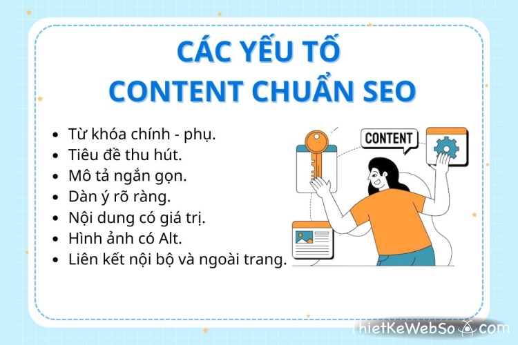 Thế nào là content chuẩn SEO?