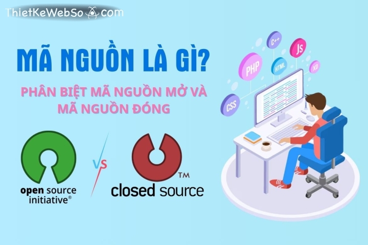 Phân biệt mã nguồn mở và mã nguồn đóng