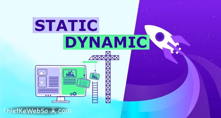 Khác nhau giữa static web và dynamic web
