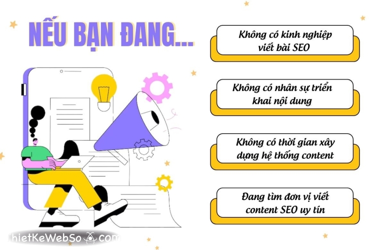 Dịch vụ viết bài chuẩn SEO cho website