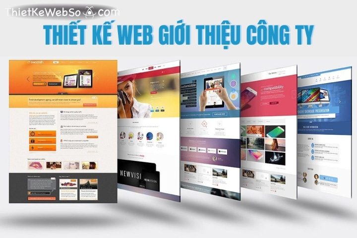 Dịch vụ thiết kế web giới thiệu công ty