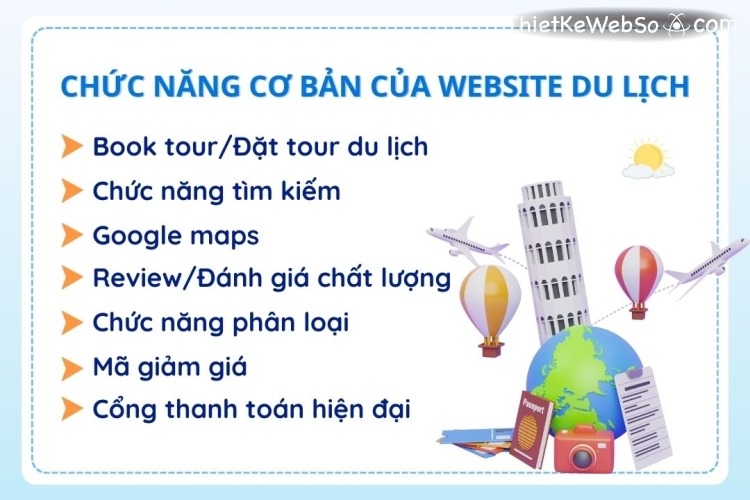 Công ty thiết kế website du lịch giá rẻ