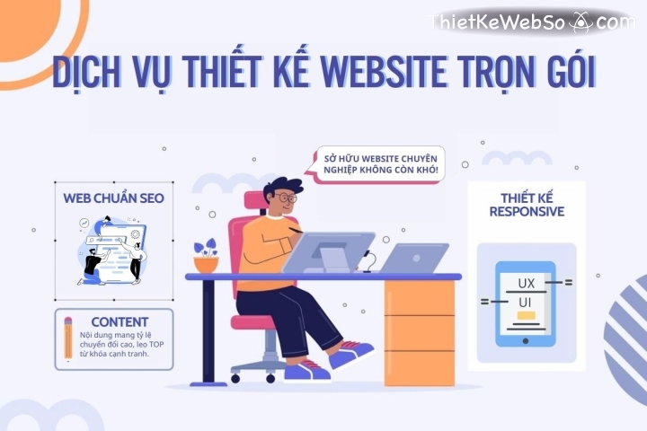 Đơn vị thiết kế web trọn gói giá rẻ