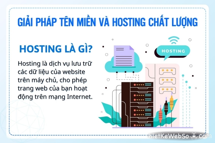 Giải pháp tên miền và hosting chất lượng