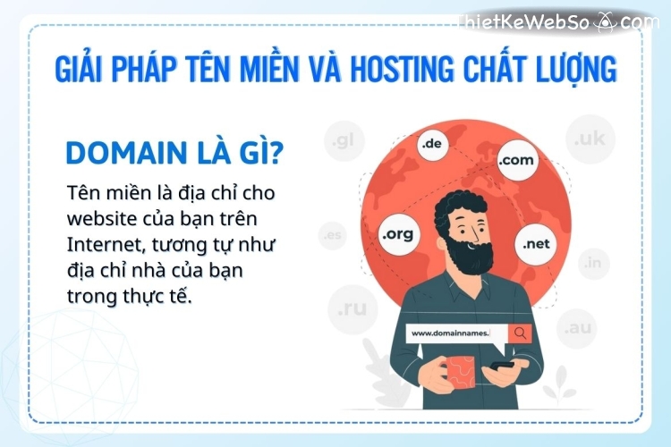 Giải pháp tên miền và hosting chất lượng