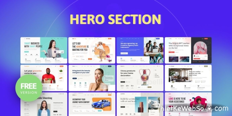 Hero section là gì và có vai trò như thế nào?