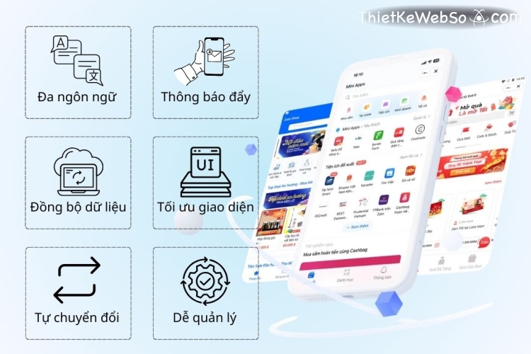 Giải pháp nhúng web tạo app nhanh chóng